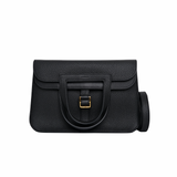 Hermes Halzan 25 Black GHW - U