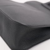 Hermes Halzan 25 Black GHW - U