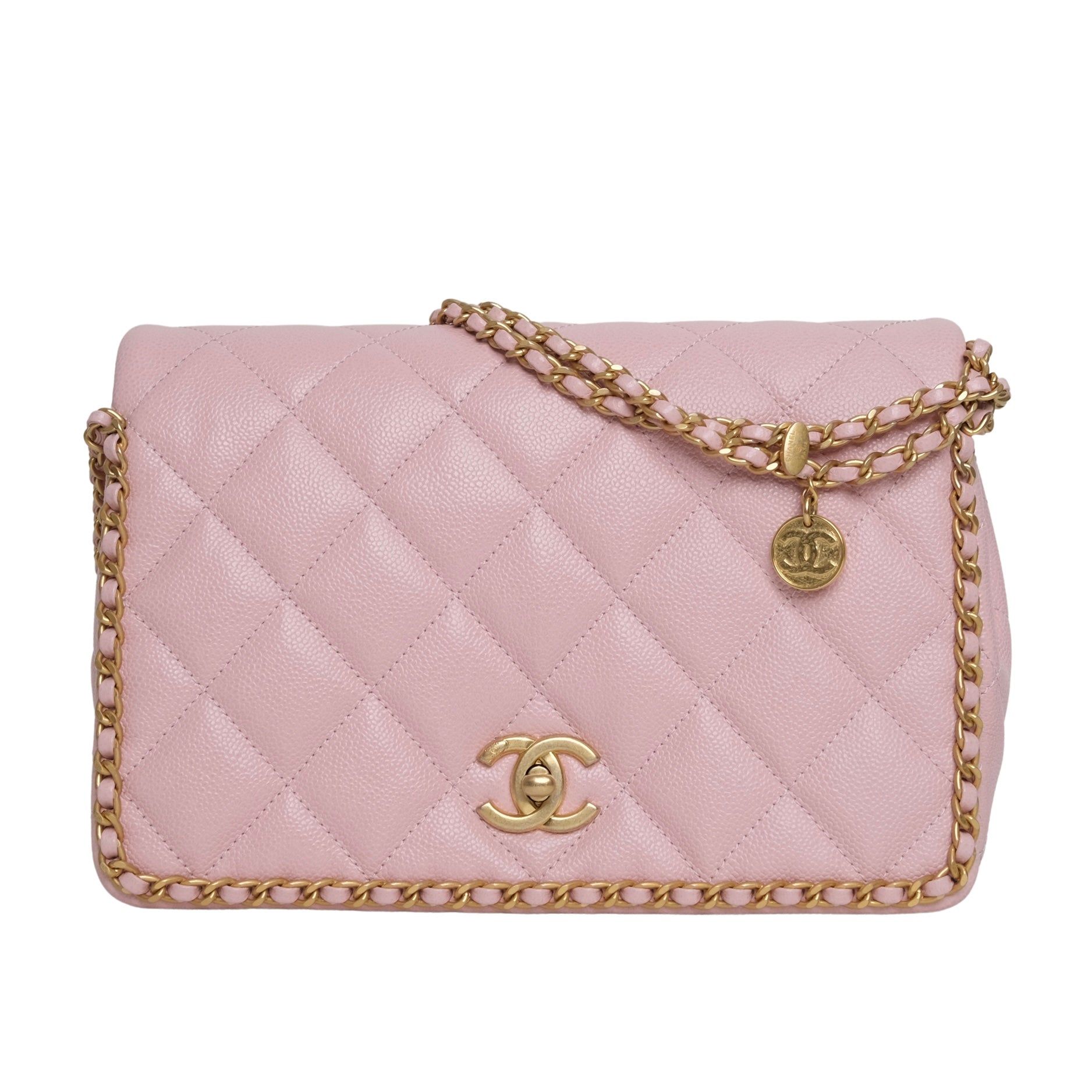 Chanel Neverending Medium Pink (MICROCHIP) - Main Image