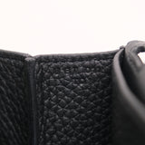 Hermes Halzan 25 Black GHW - U