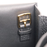 Hermes Halzan 25 Black GHW - U