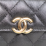 Chanel Mini WOC Caviar Black - GHW