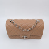 Chanel Mini Rec Dark Beige SHW - (MICROCHIP)