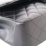 Chanel Double Flap Medium Black SHW - (MICROCHIP)