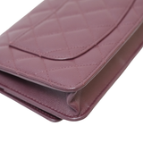 HOLD | Chanel WOC Burgundy Seasonal GHW - (MICROCHIP)