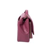 Chanel Business Affinity Medium Flap Raspberry GHW