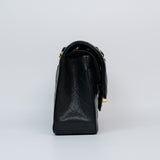 Chanel Double Flap Small Black GHW - (MICROCHIP)