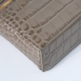 Chanel Slim Vanity Croc GHW - (BRAND NEW)