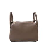 HOLD | Hermes Mini Lindy Etoupe GHW - B