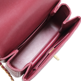 HOLD | Chanel Coco First Small Burgundy GHW - (MICROCHIP)