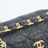 Chanel 21s Distressed Hobo Bag Black -s31