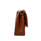 Chanel Double Flap Medium Caramel