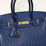Hermes Birkin 30 Ostrich - T