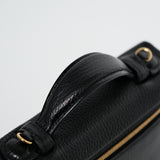 Chanel Slim Vanity Black Grained Calfskin