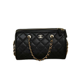 HOLD |Chanel Bowling Bag Black Caviar - (BRANDNEW)
