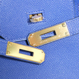 Hermes Birkin 30 Blue Electric GHW - C