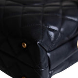 Chanel Large CC Shopping Tote Black GHW - (MICROCHIP)