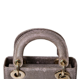 Lady Dior Mini Lizard GHW