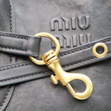 Miu Miu Aventure Medium Black