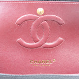 Chanel Double Flap Medium Black - (MICROCHIP)