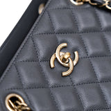 Chanel Timeless Tote Gray GHW - (MICROCHIP)