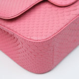 HOLD | Chanel Mini Rectangle Python Pink GHW