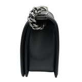 Chanel Le Boy Old Medium Black RHW - s29