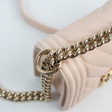 Chanel Le boy Small Chevron Light Pink