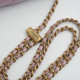 Chanel My Perfect Mini Pink Iridescent AGHW - (MICROCHIP)