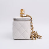 Chanel Vanity Caviar Lettres Top Handle