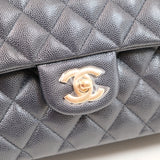 Chanel Double Flap Small Navy -s28