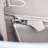 HOLD | Hermes Kelly 25 Etoupe Sellier PHW - U