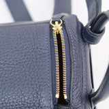 Hermes Mini Lindy Bleu Nuit - Z