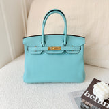 Hermes Birkin 30 Bleu Atoll
