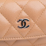 Chanel 2024 Mini Caviar Caramel Backpack