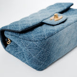 Chanel Mini Rectangle Denim GHW - (MICROCHIP)