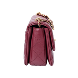 HOLD | Chanel Coco First Small Burgundy GHW - (MICROCHIP)