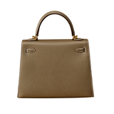 Hermes Kelly 25 Sellier Etoupe GHW - U