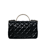 Chanel 24C Crystal Top Handle Black GHW - (MICROCHIP)