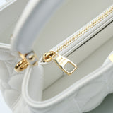 Louis Vuitton East-West Mini Capucine Optical White - GHW