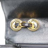Chanel Vintage Flap Black Caviar GHW - s7