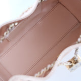 Chanel 25 Mini Metallic Rosegold