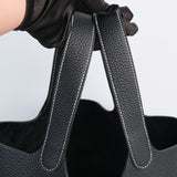 HOLD | Hermes Picotin 22 Black Contrast Stitch - B