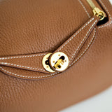 Hermes Mini Lindy Gold GHW - Z