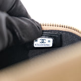 Chanel Coco Base Top Handle Long Vanity Suede