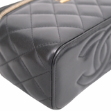 Chanel Vanity Pearl Crush Black GHW