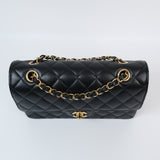 Chanel Double Flap Small Black GHW - (MICROCHIP)