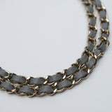 Chanel Double Flap Small Dark Gray -s29