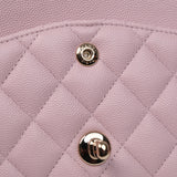 Chanel Double Flap Medium Pink GHW - s31