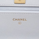 HOLD | Chanel WOC Gray Sweetheart - (MICROCHIP)